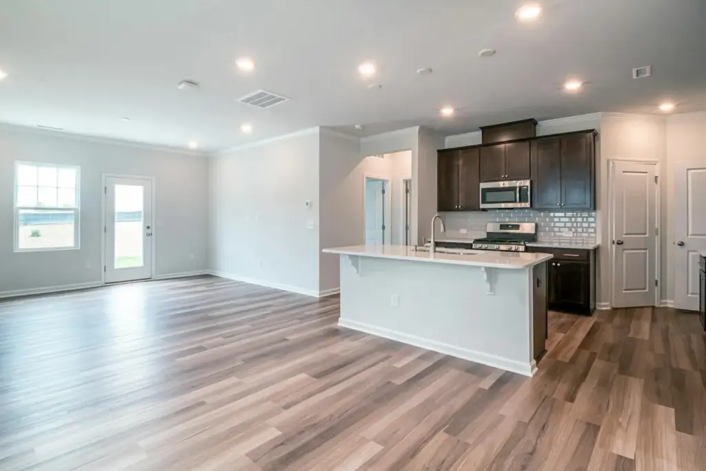 Post-construction cleaning service in a new-build Blackman, Murfreesboro kitchen